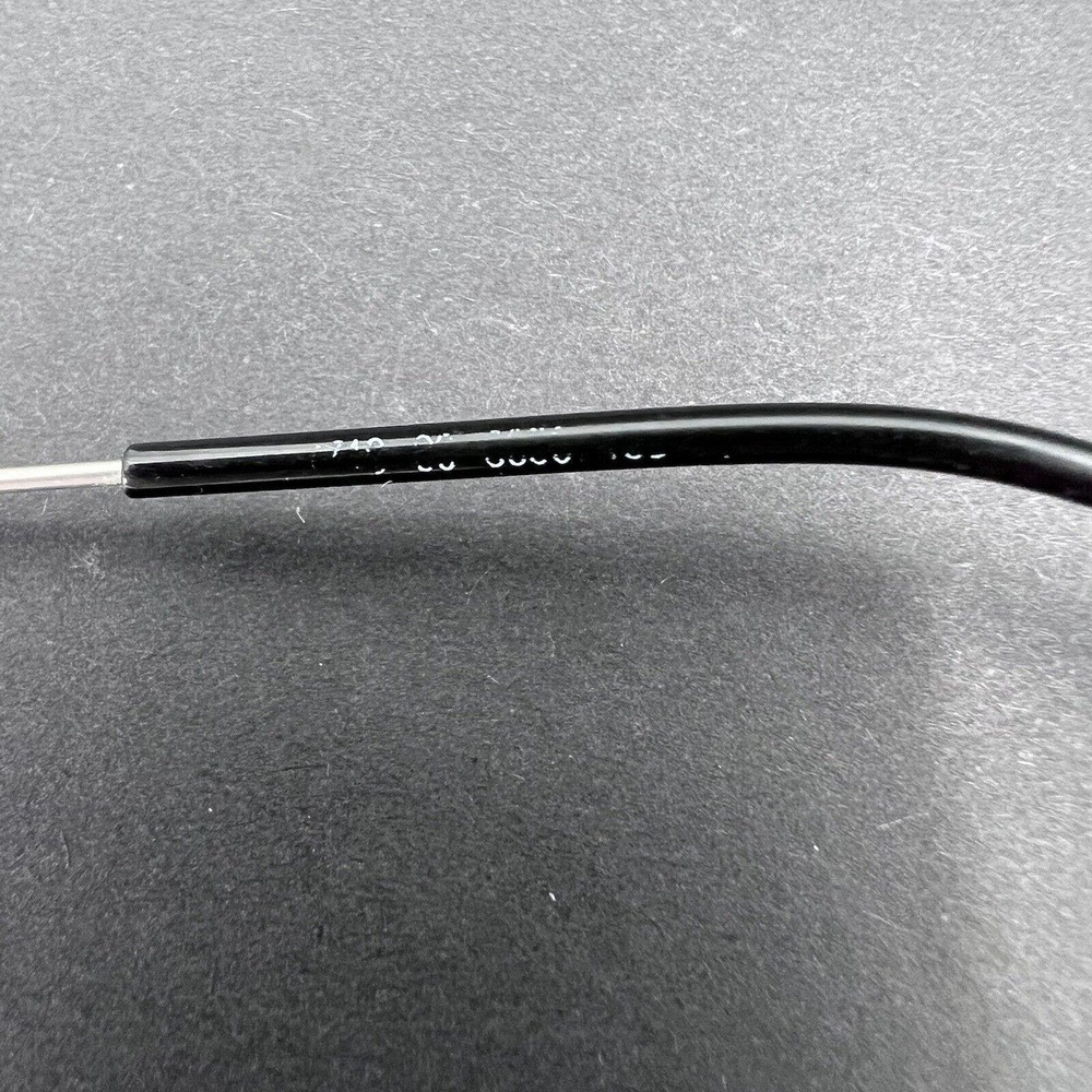 Silhouette Eyeglasses Rimless Frames Titanium Silver / Black - Picture 12 of 12